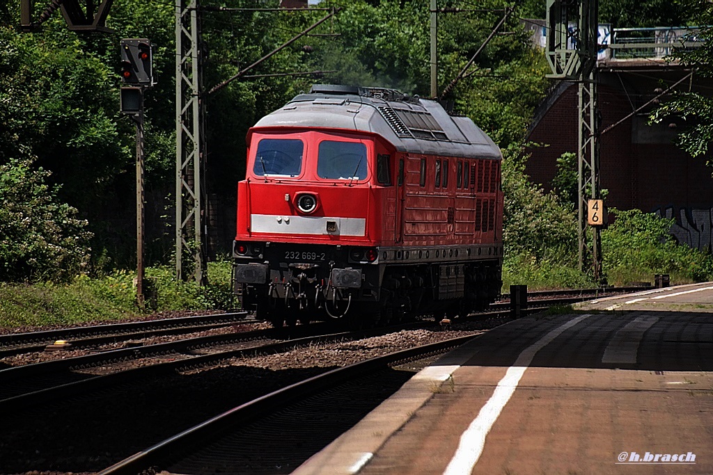 232 669-2 fuhr lz am 20.06.14 durch hh-harburg