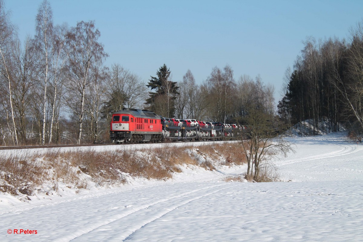 232 906-8 mit dem GA47398 XTCH - NNR bei Oschwitz. 02.05.15