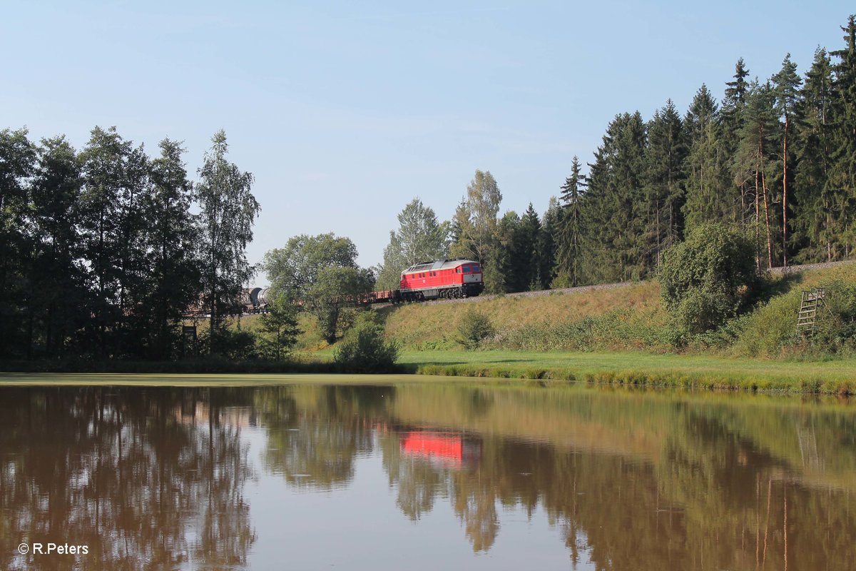 232 909-2 zieht bei Oberteich den 45367 NNR - XTCH. 12.09.16