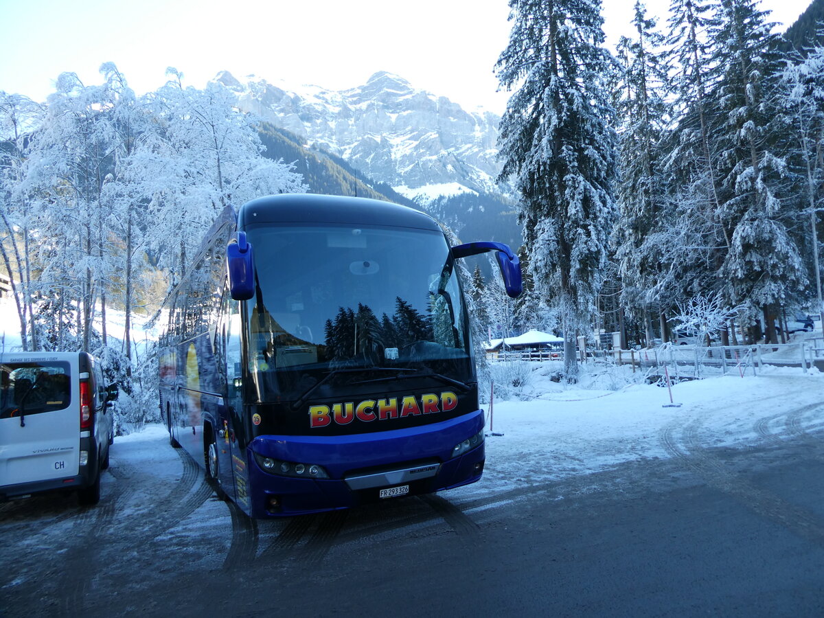 (232'459) - Buchard, Leytron - Nr. 35/FR 293'326 - Neoplan am 29. Januar 2022 in Champry, Petit Paradis