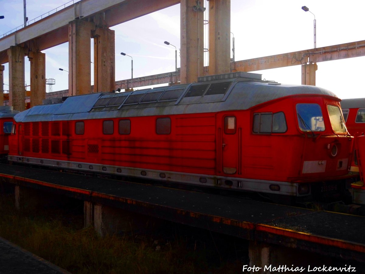 233 515 abgestellt in Mukran am 28.12.16