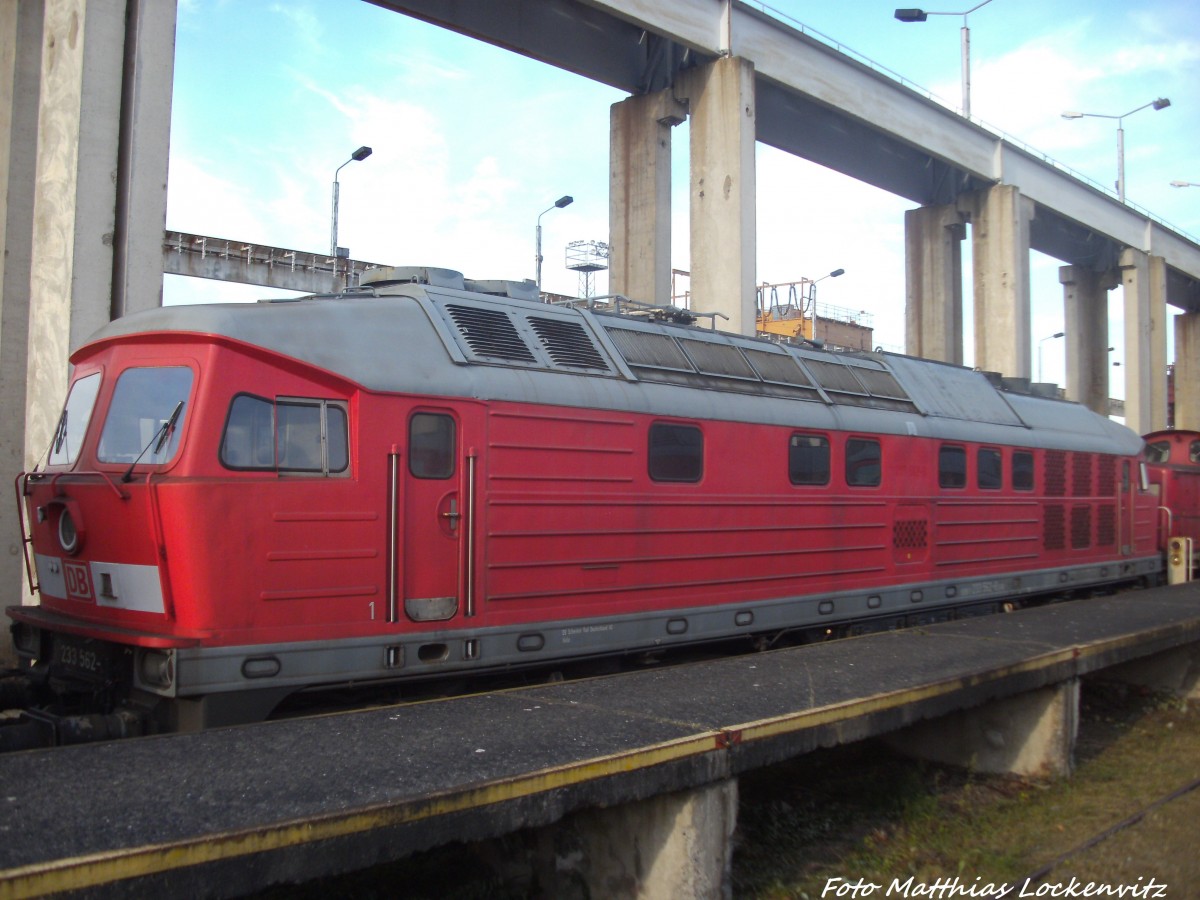 233 562 abgestellt in Mukran am 23.8.14