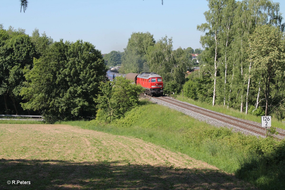 233 636-0 verlässt Marktredwitz mit dem 45367 NNR - XTCH. 05.06.15