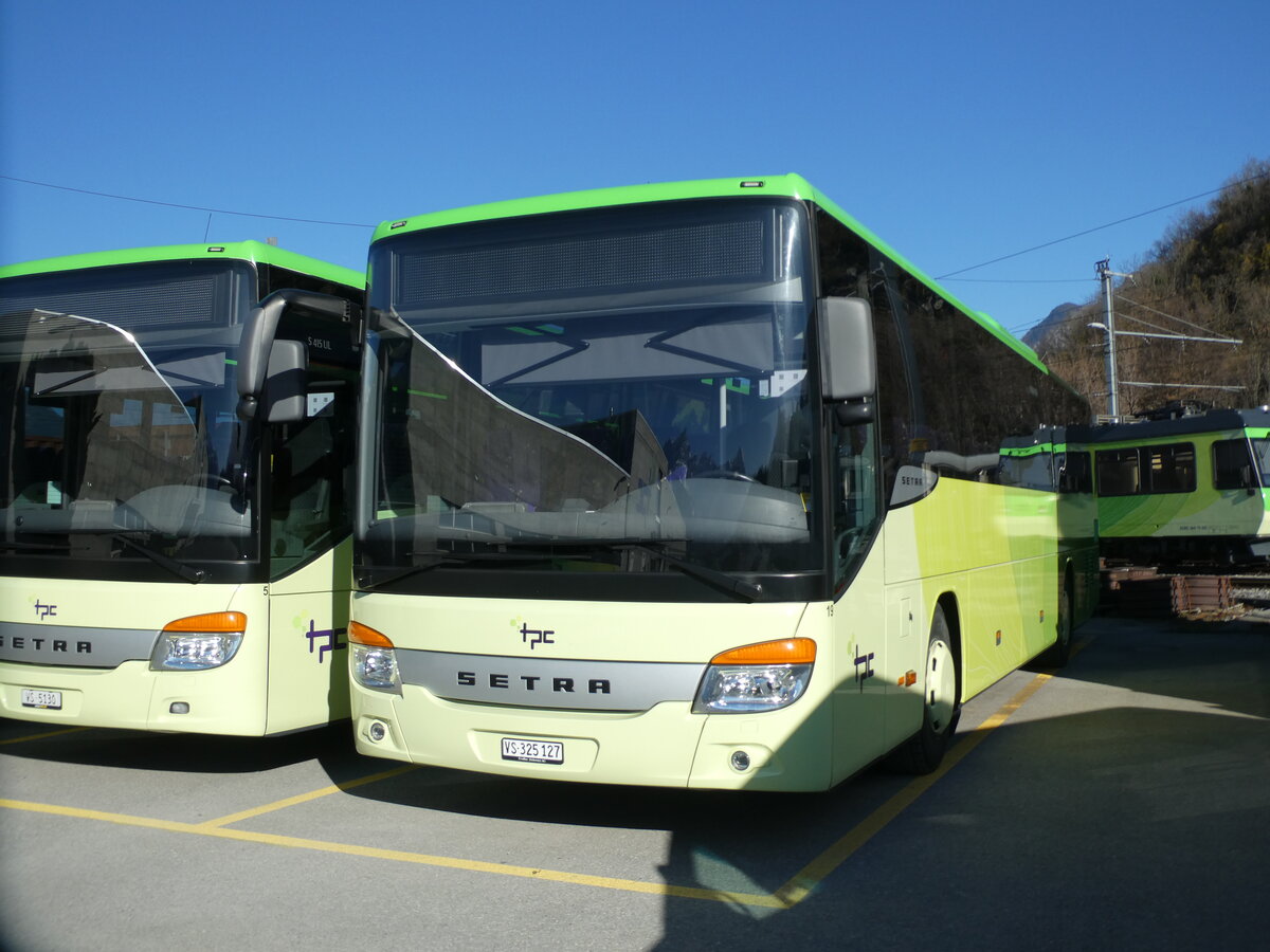 (233'143) - TPC Aigle - Nr. 19/VD 325'127 - Setra am 26. Februar 2022 in Aigle, Dpt