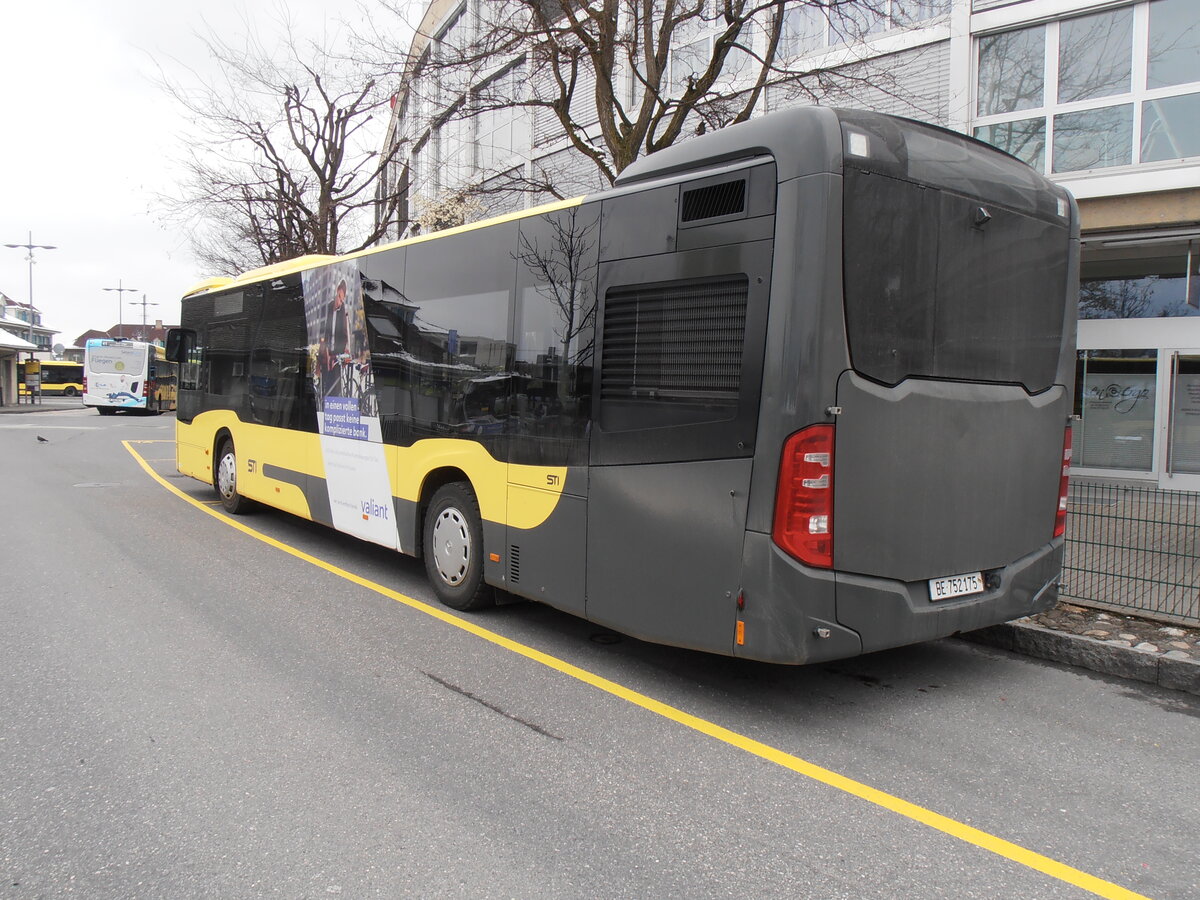 (234'195) - STI Thun - Nr. 175/BE 752'175 - Mercedes am 3. April 2022 bei der Schifflndte Thun