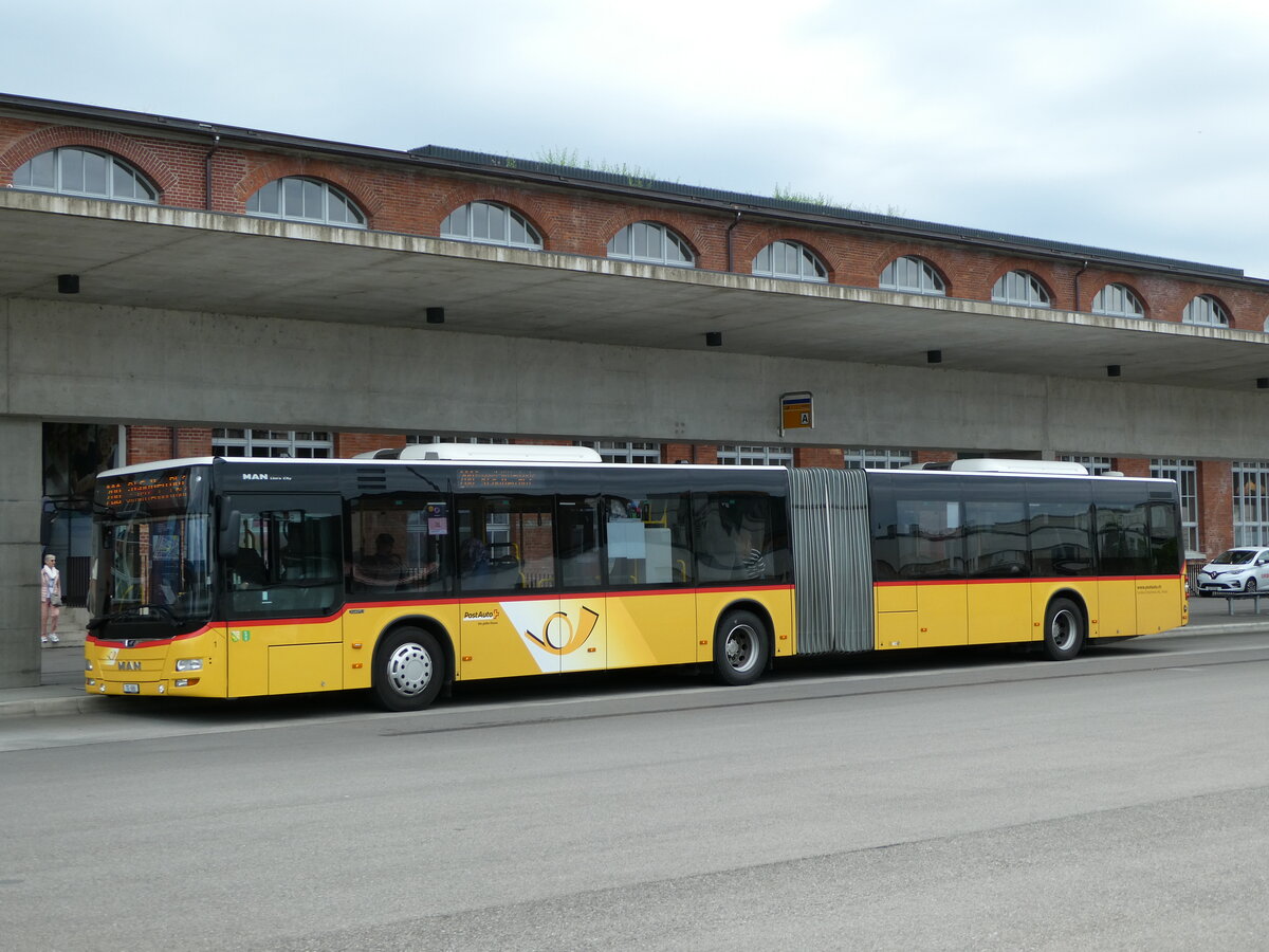 (236'011) - Eurobus, Arbon - Nr. 1/TG 686 - MAN am 21. Mai 2022 in Arbon, Bushof