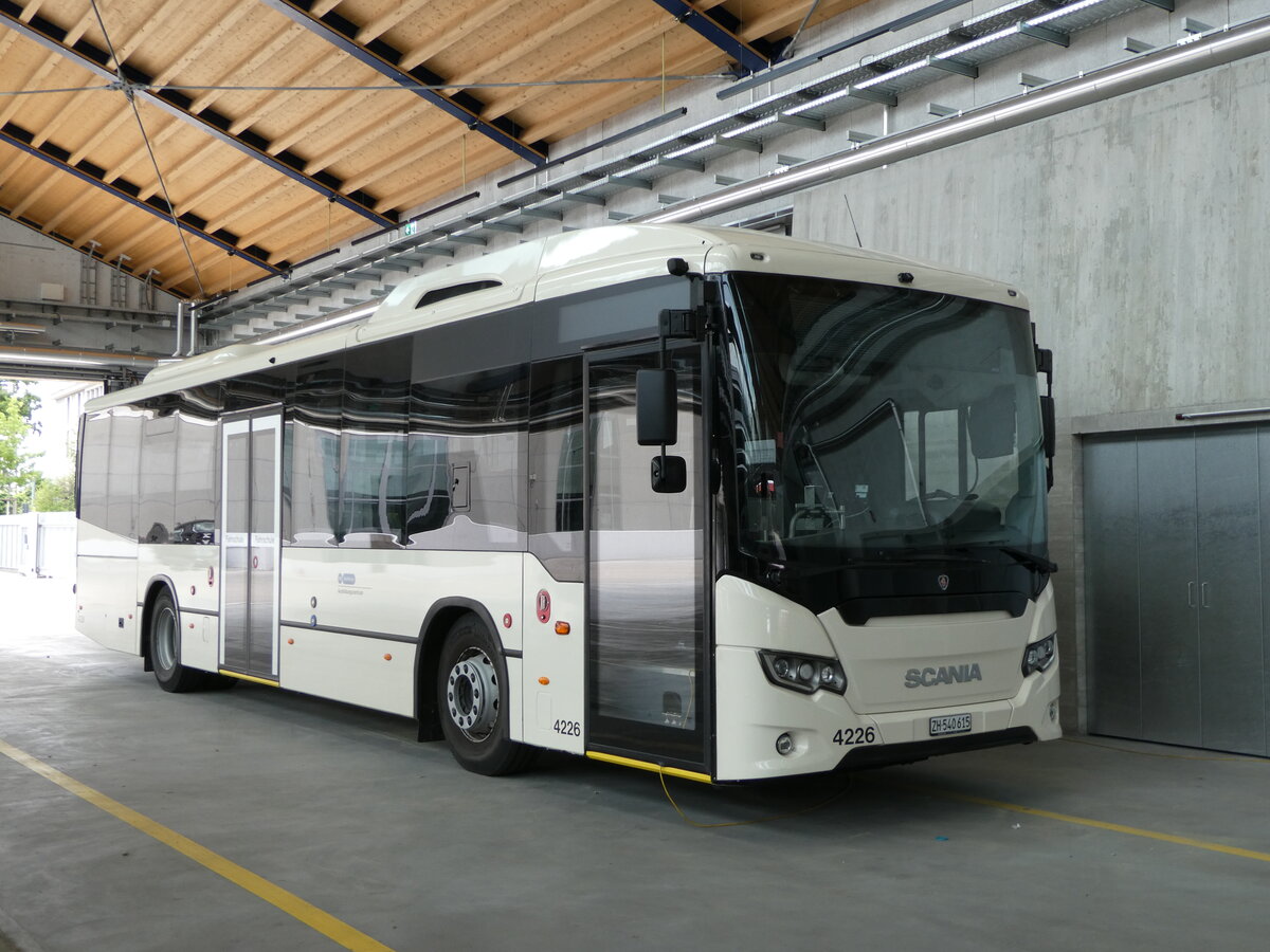 (236'417) - VBZ Zrich - Nr. 4226/ZH 540'615 - Scania am 28. Mai 2022 in Zrich, Garage Hardau