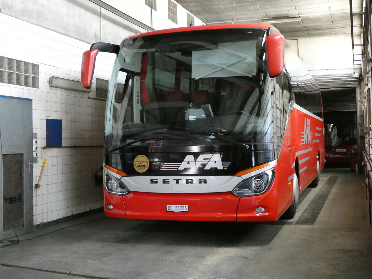 (237'277) - AFA Adelboden - Nr. 25/BE 26'706 - Setra am 19. Juni 2022 in Adelboden, Busstation