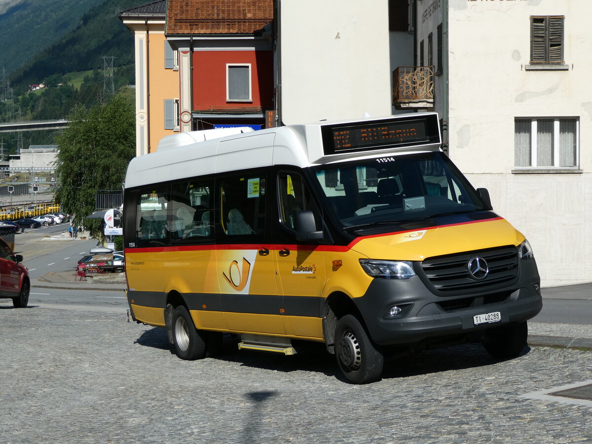 (237'749) - Marchetti, Airolo - TI 40'288 - Mercedes am 2. Juli 2022 in Airolo, Post