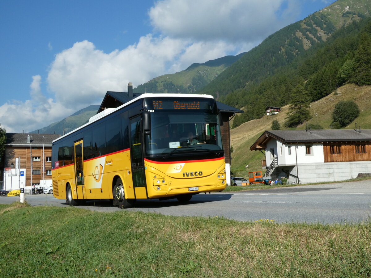 (238'364) - Seiler, Ernen - VS 504'350 - Iveco am 24. Juli 2022 in Ulrichen, Furkastrasse