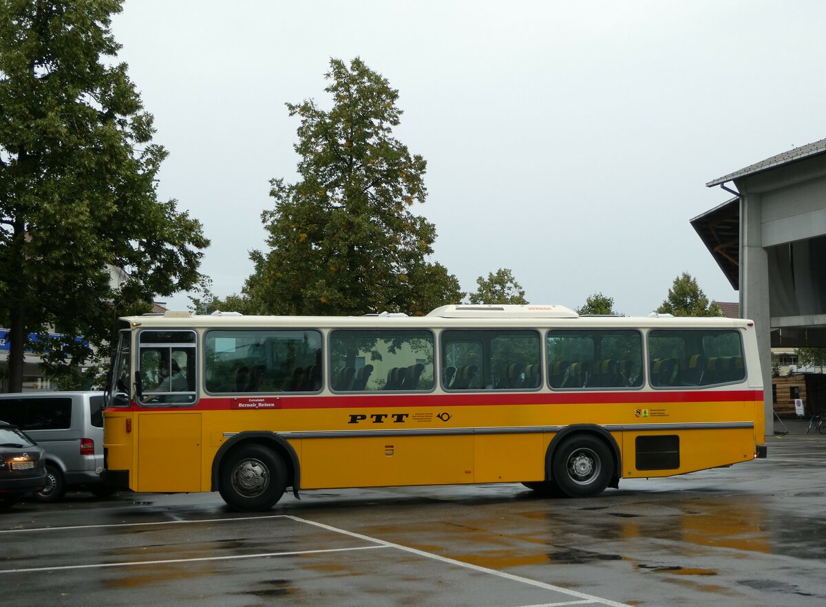 (239'102) - Bernair, Mnsingen - BE 651'182 - Saurer/Tscher (ex Schebath, Lauerz; ex Albin, Fllanden; ex Heim, Flums) am 18. August 2022 in Thun, Grabengut