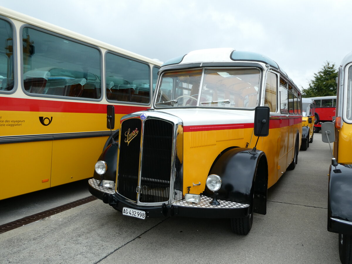 (239'609) - Lthi, Zrich - AG 432'998 - Saurer/Tscher (ex Zazzi, Disentis) am 27. August 2022 in Oberkirch, CAMPUS Sursee