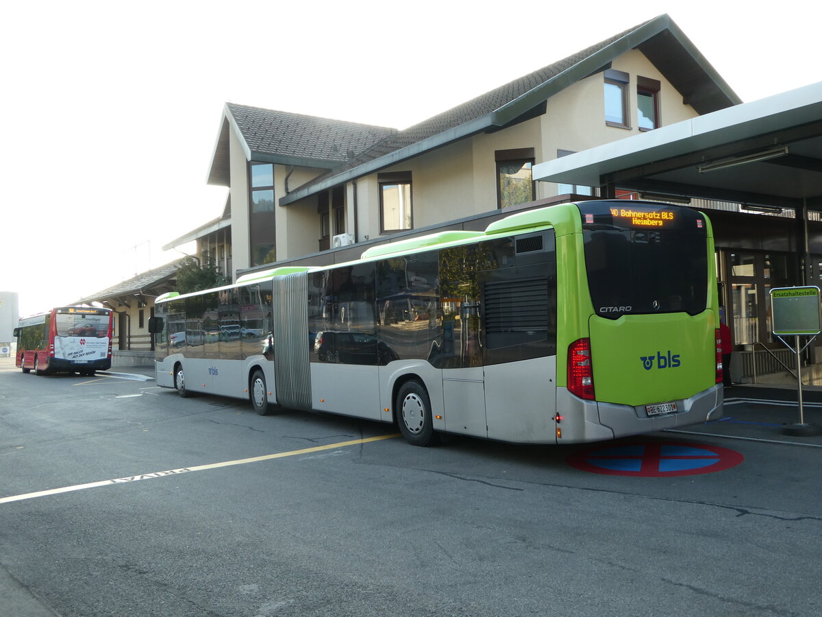 (239'732) - Busland, Burgdorf - Nr. 301/BE 622'301 - Mercedes am 28. August 2022 beim Bahnhof Konolfingen