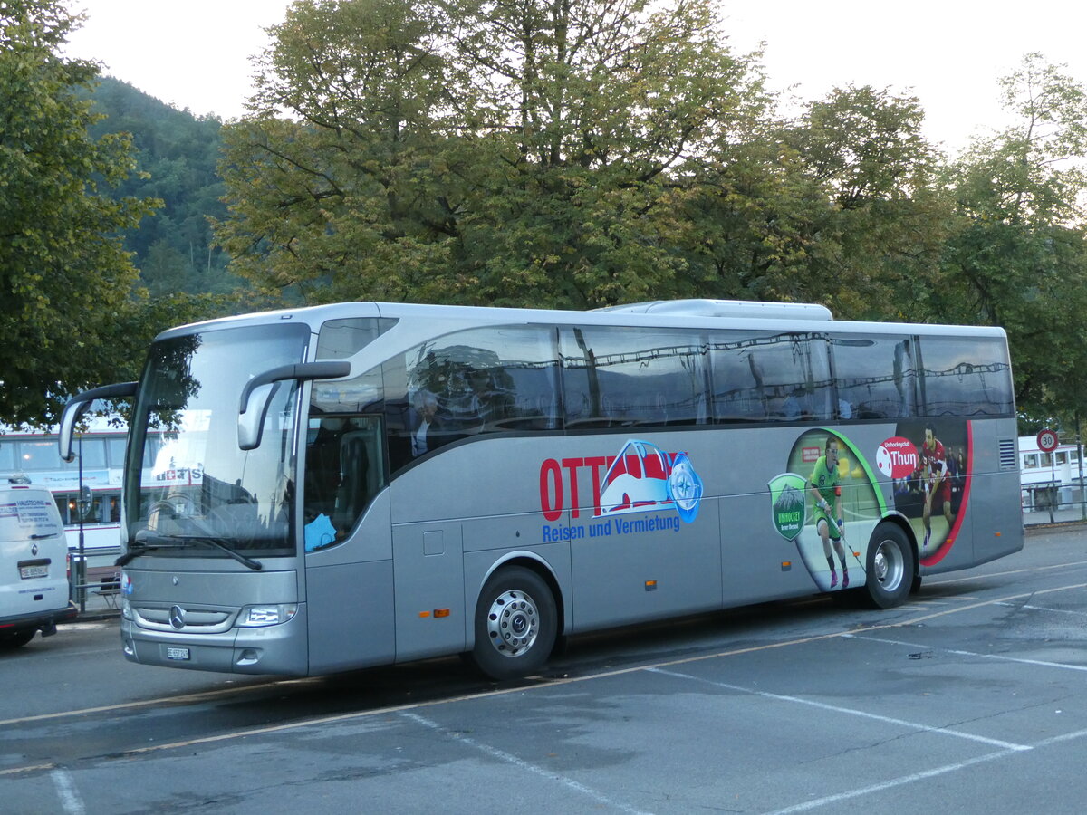 (239'912) - Ott, Steffisburg - BE 657'249 - Mercedes am 4. September 2022 in Thun, CarTerminal