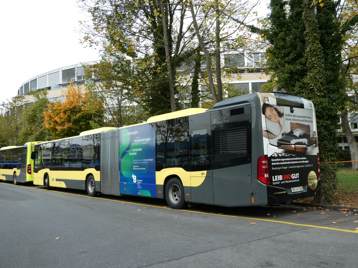 (241'800) - STI Thun - Nr. 704/BE 434'704 - Mercedes am 23. Oktober 2022 bei der Schifflndte Thun