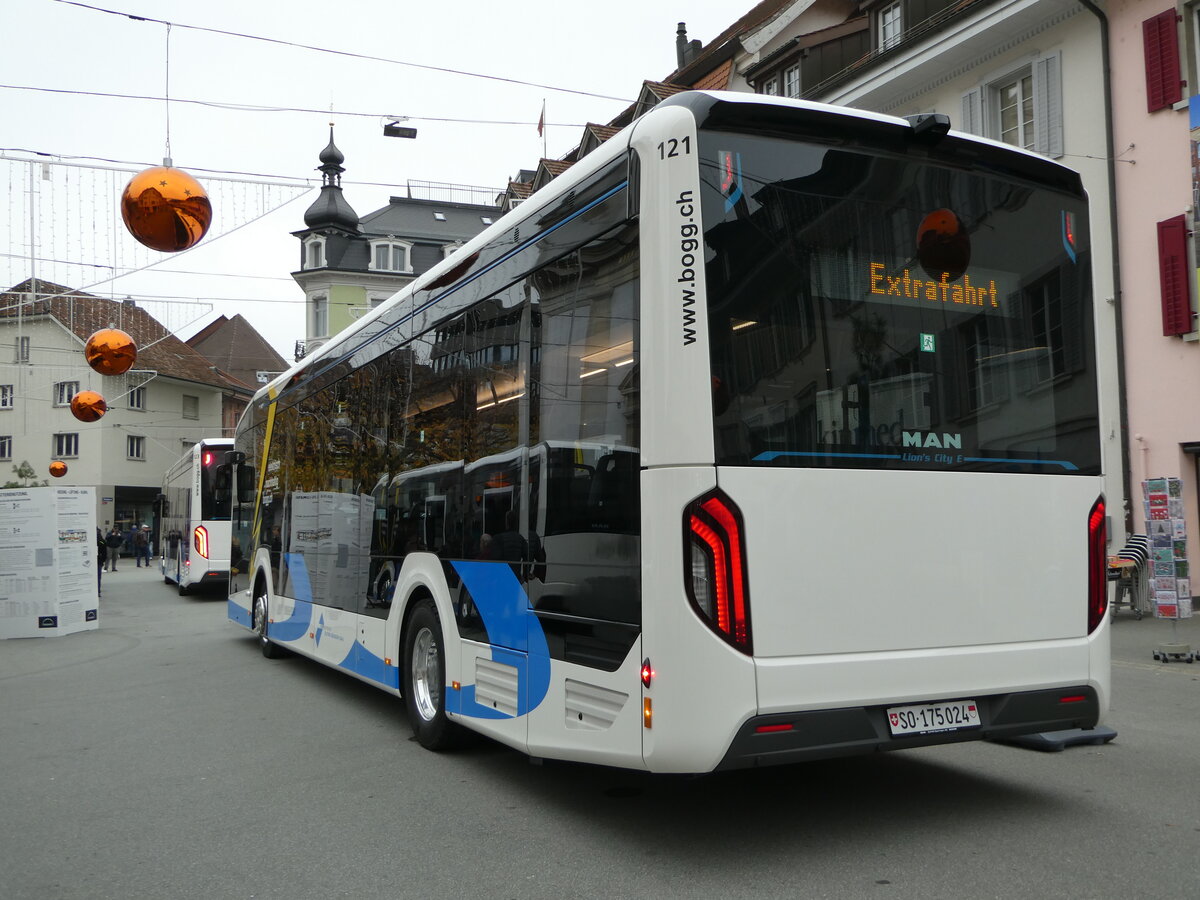 (242'568) - BOGG Wangen b.O. - Nr. 121/SO 175'024 - MAN am 12. November 2022 in Olten, Kirchgasse