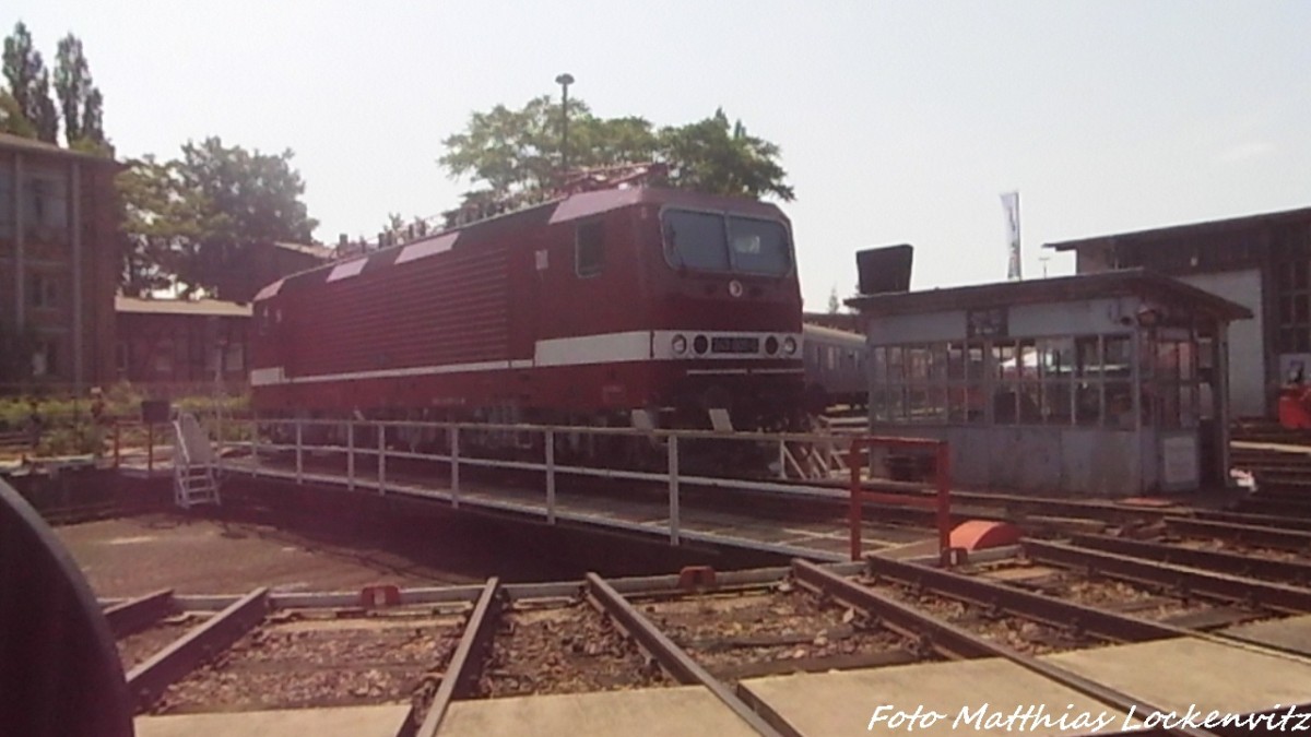 243 005 im DB Museum in Halle (Saale) am 5.7.15