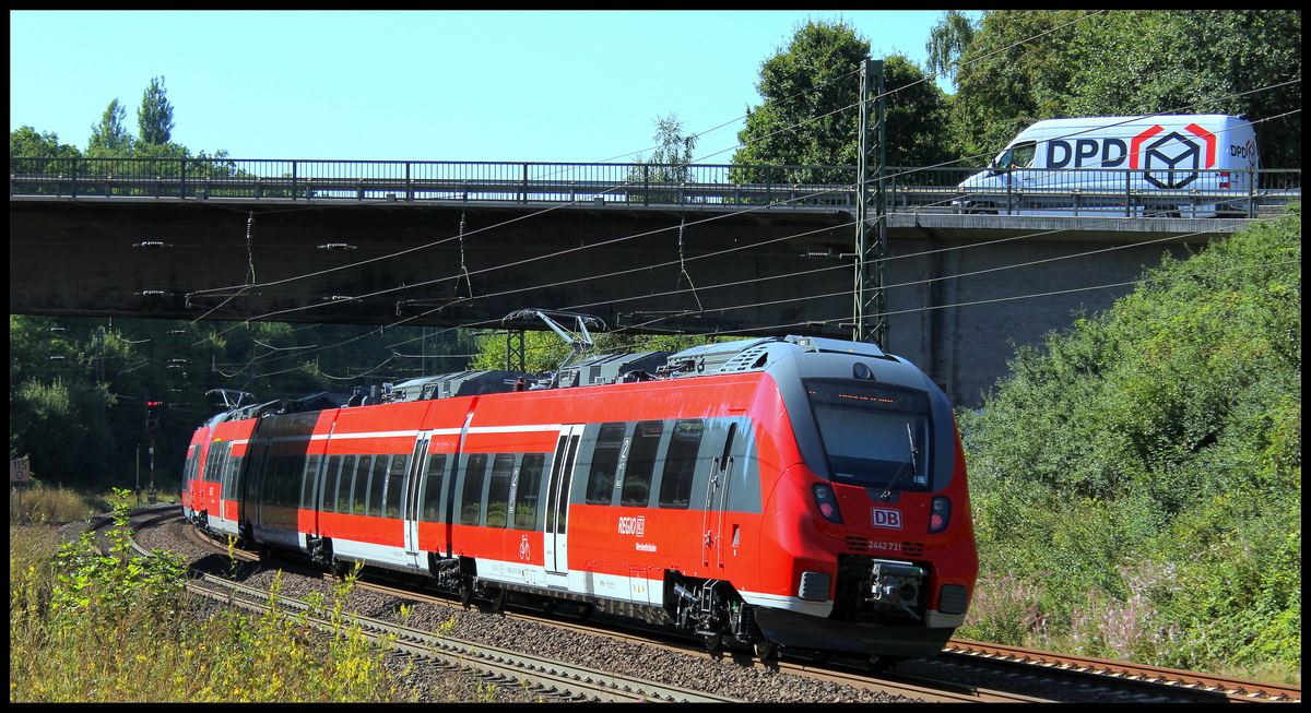 2442 231 und 2442 232 am 06.09.13 in Gtzenhof