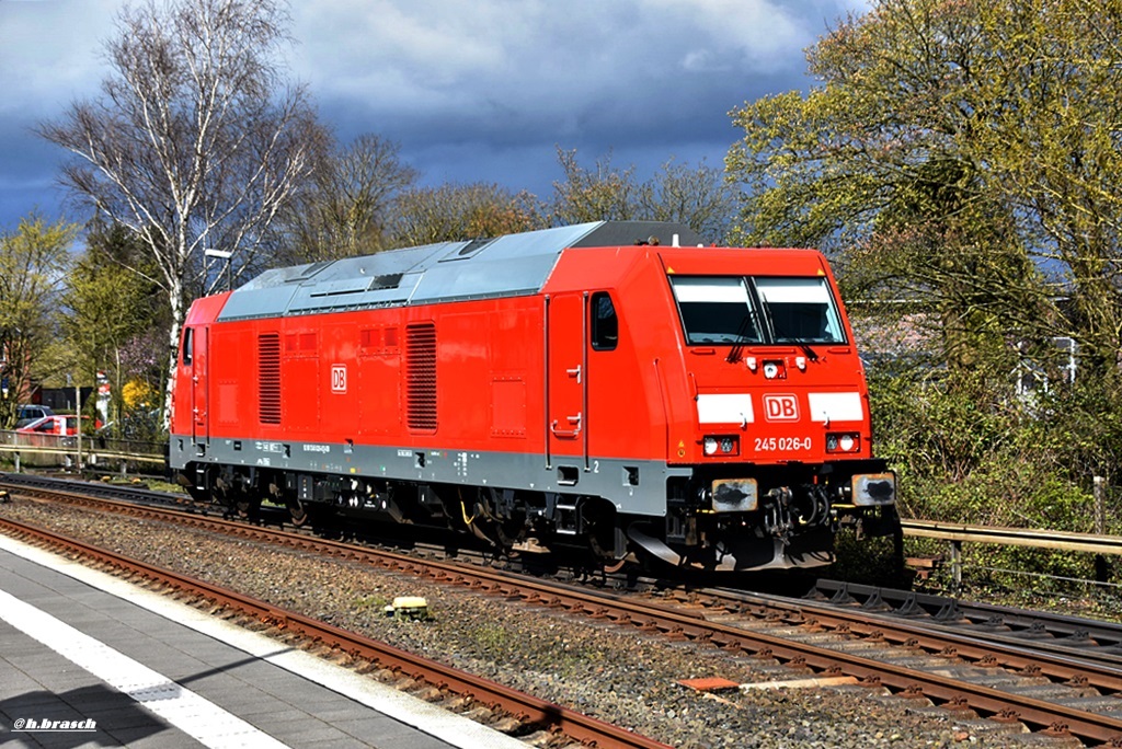 245 026-0,beim umsetzen im bahnhof niebüll,17.04.17