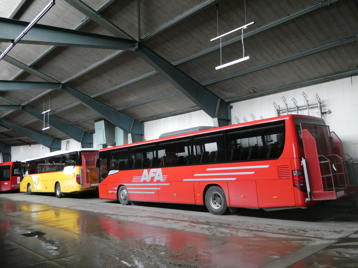 (245'255) - AFA Adelboden - Nr. 24/BE 26'701 - Setra am 22. Januar 2023 in Adelboden, Busstation