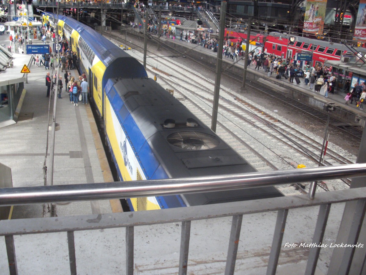 246 007-9 von Oben gesehen im Hamburger Hbf am 1.9.13