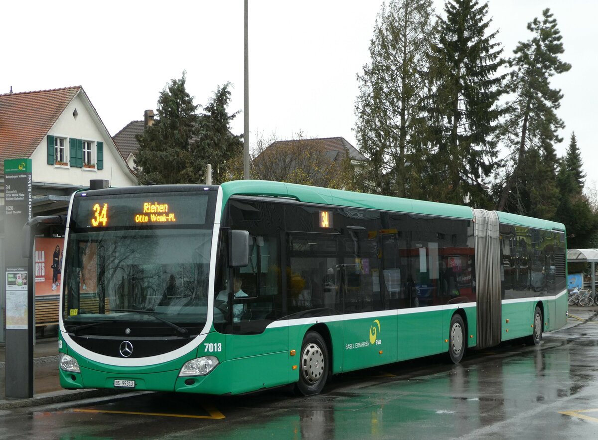 (247'893) - BVB Basel - Nr. 7013/BS 99'313 - Mercedes am 30. Mrz 2023 in Bottmingen, Schloss