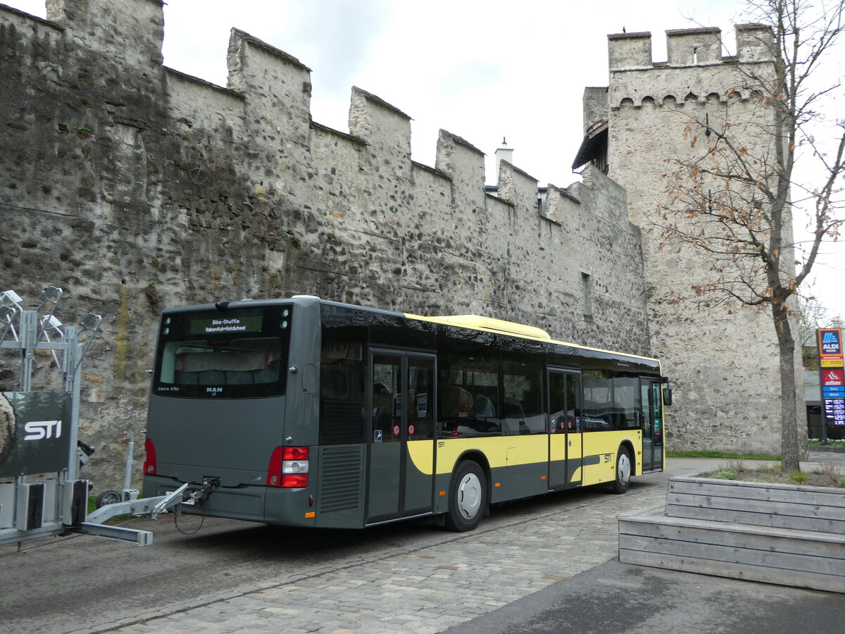 (247'936) - STI Thun - Nr. 153/BE 801'153 - MAN am 1. April 2023 in Thun, Berntorplatz