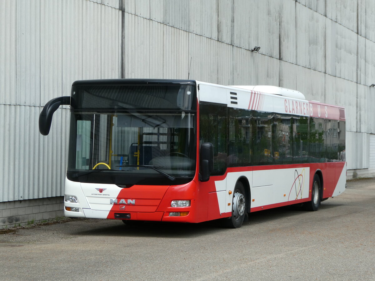 (249'777) - AS Engi - Nr. 2 - MAN (ex WilMobil, Wil Nr. 255; ex Vorfhrfahrzeug) am 6. Mai 2023 in Winterthur, EvoBus