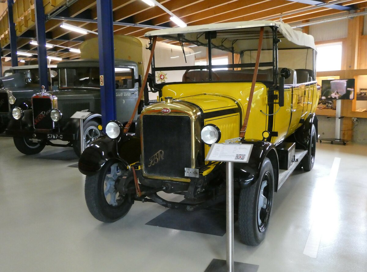 (250'347) - Rllin, Hirzel - FBW/Seitz-Hess (ex RhV Altsttten Nr. 31; ex P 1529; ex P 2881) am 21. Mai 2023 in Wetzikon, FBW-Museum