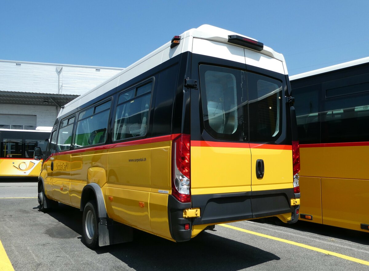 (250'718) - CarPostal Ouest - VD 303'395/PID 11'214 - Iveco am 29. Mai 2023 in Kerzers, Interbus