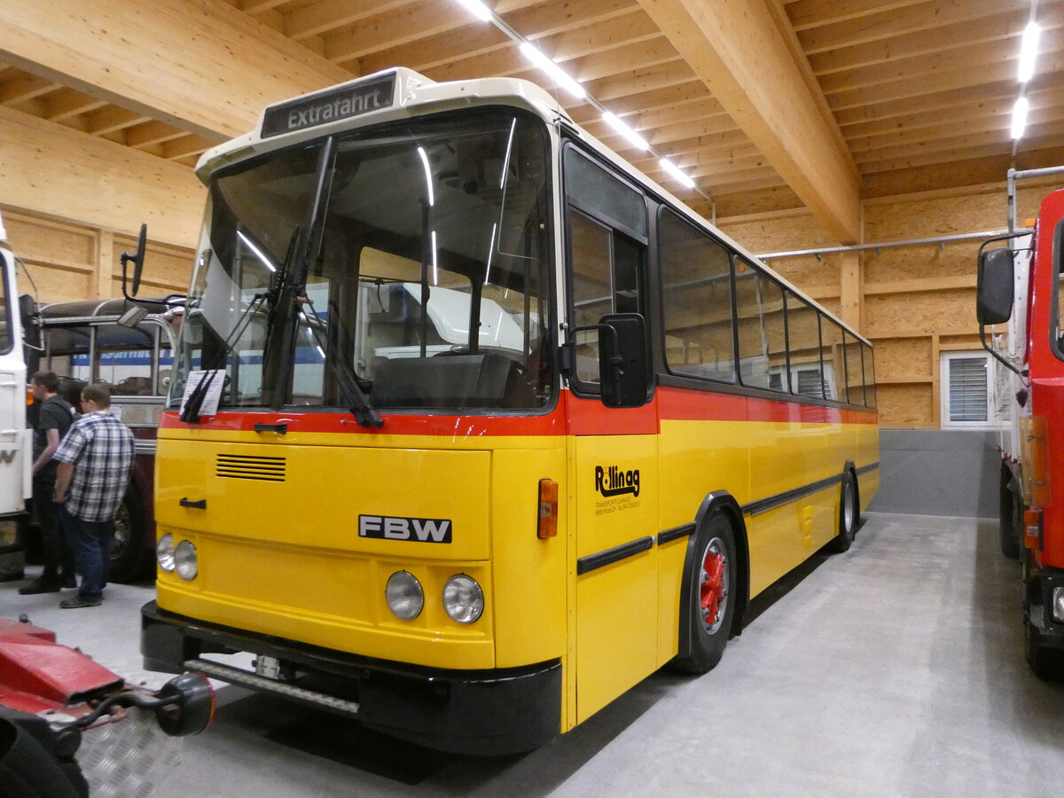 (251'274) - Rllin, Hirzel - FBW/FHS (ex Bucheli, Kriens Nr. 21) am 10. Juni 2023 in Nfels, FBW-Museum