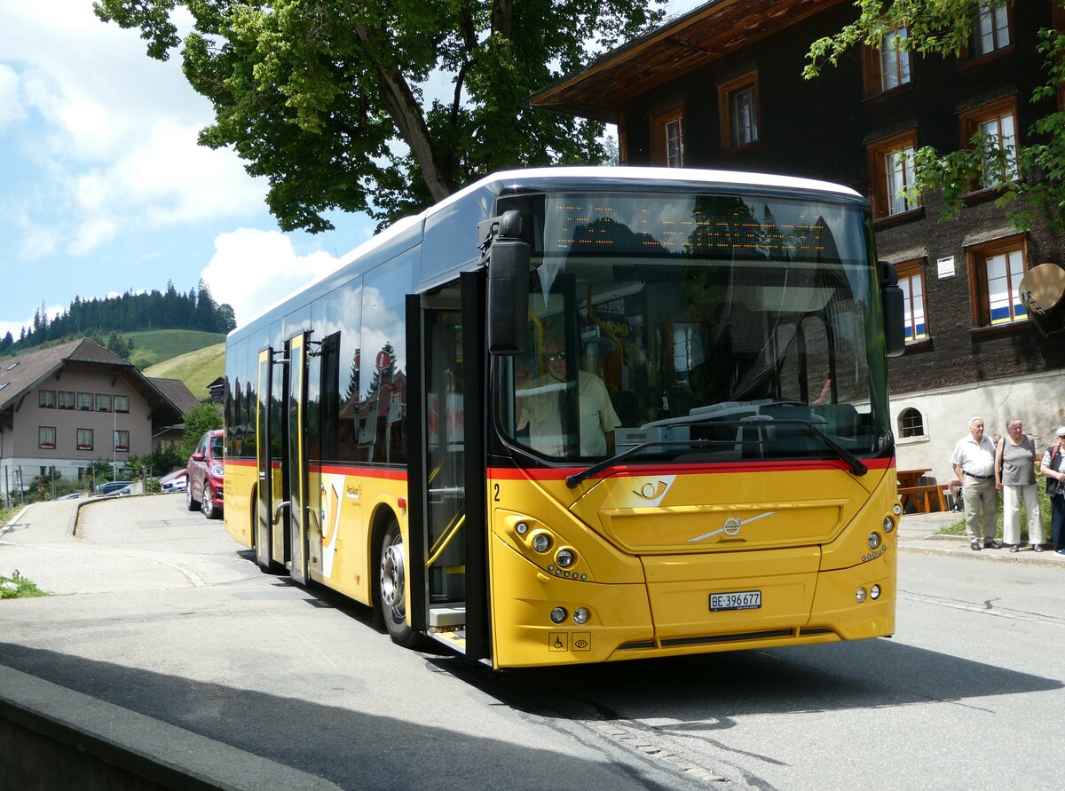 (251'363) - ASK Schangnau - Nr. 2/BE 396'677/PID 10'913 - Volvo am 11. Juni 2023 in Schangnau, Post