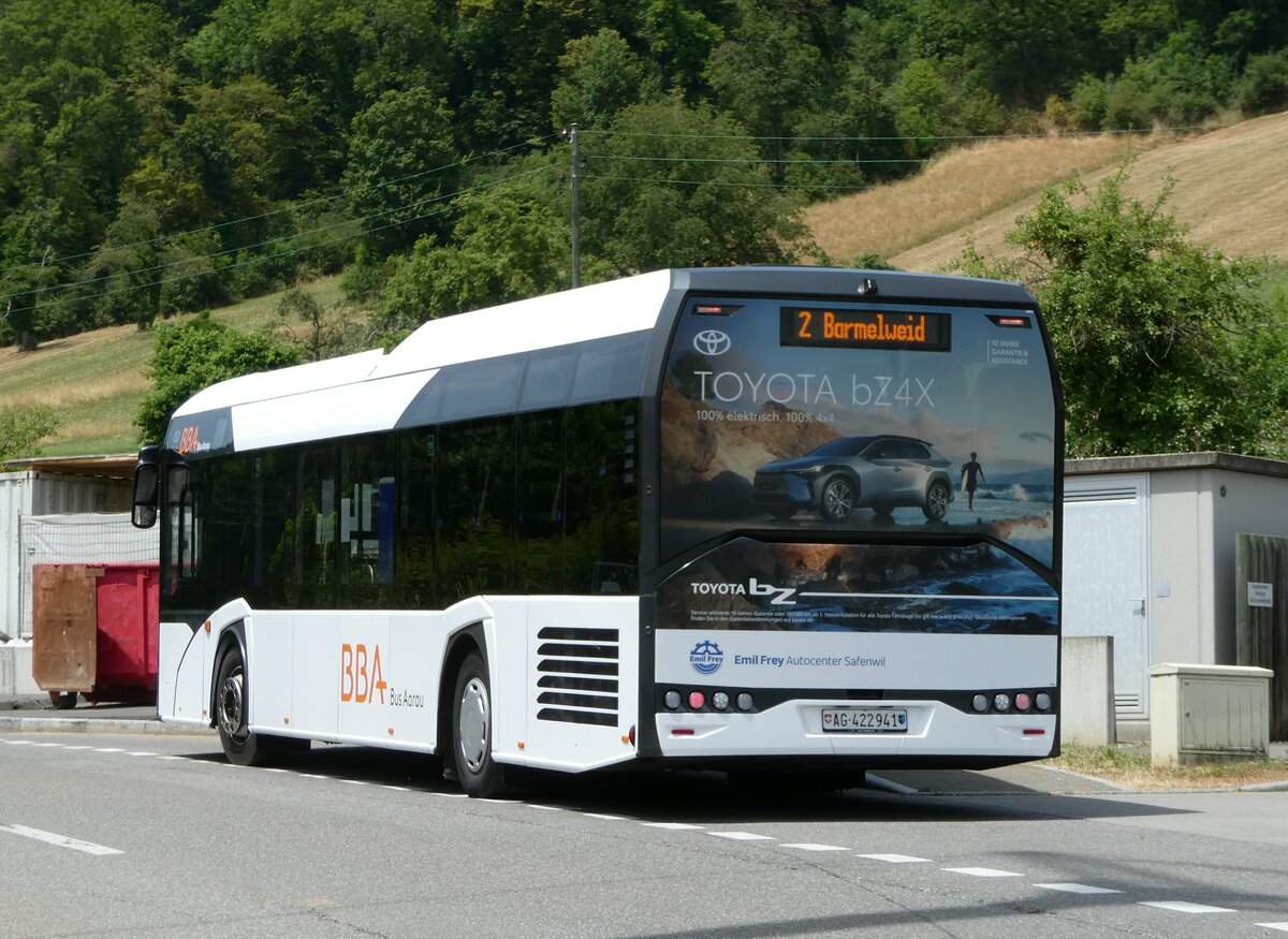 (251'812) - BBA Aarau - Nr. 41/AG 422'941 - Solaris am 20. Juni 2023 in Erlinsbach, Oberdorf