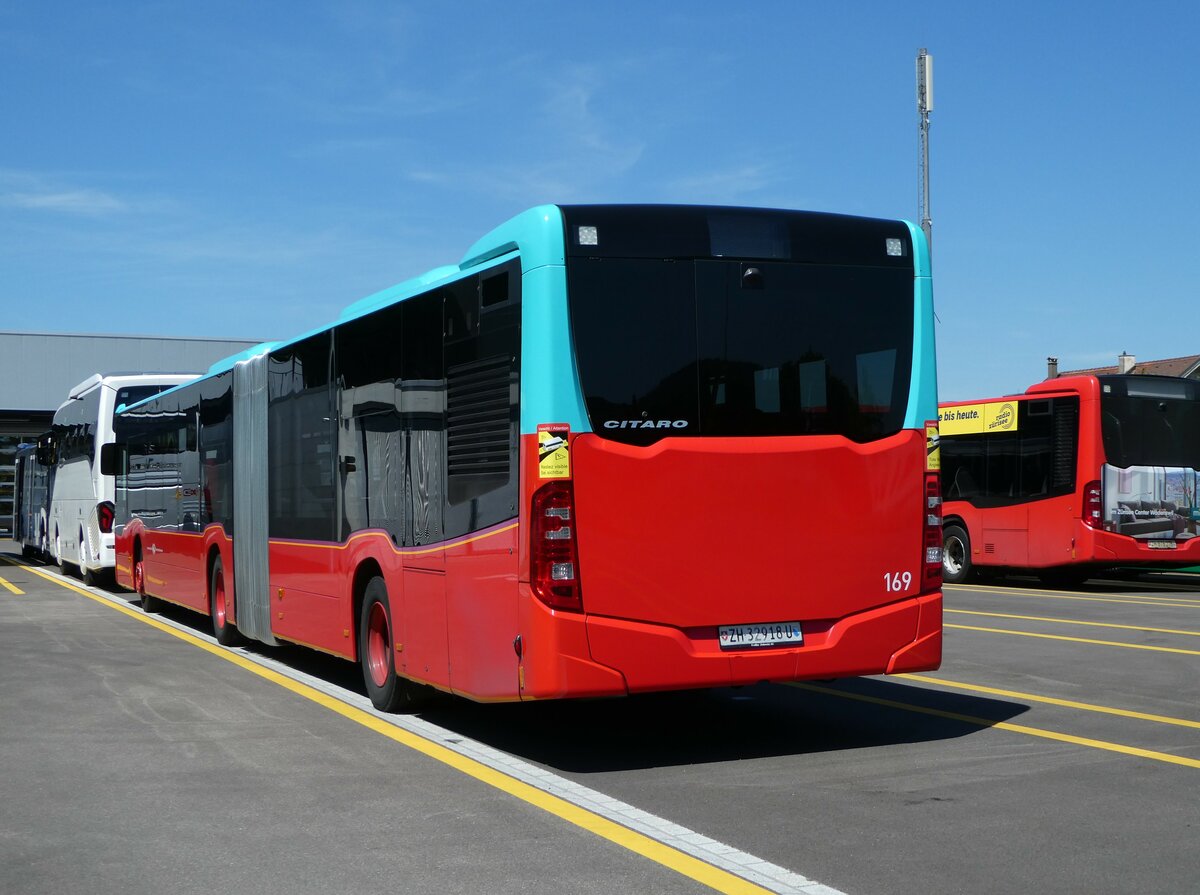 (253'610) - VB Biel - Nr. 169/ZH 32'918 U - Mercedes am 11. August 2023 in Winterthur, EvoBus