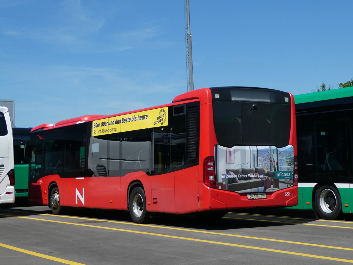 (253'611) - AHW Horgen - Nr. 651/ZH 878'275 - Mercedes am 11. August 2023 in Winterthur, EvoBus