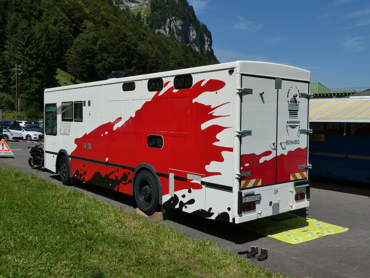 (253'977) - Mllner, Embrach - ZH 741'451 - NAW/FHS (ex Migros, Moosseedorf) am 19. August 2023 in Hoch-Ybrig, Talstation Weglosen