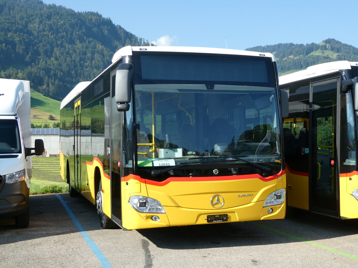 (254'950) - Steiner, Messen - PID 12'035 - Mercedes am 9. September 2023 in Nesslau, Altherr