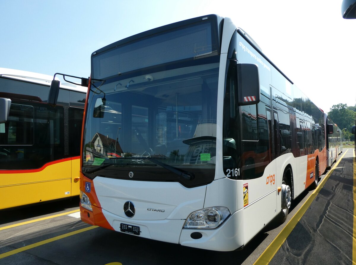 (254'981) - Odier, Plan-les-Ouates - Nr. 2161 - Mercedes am 9. September 2023 in Winterthur, Daimler Buses