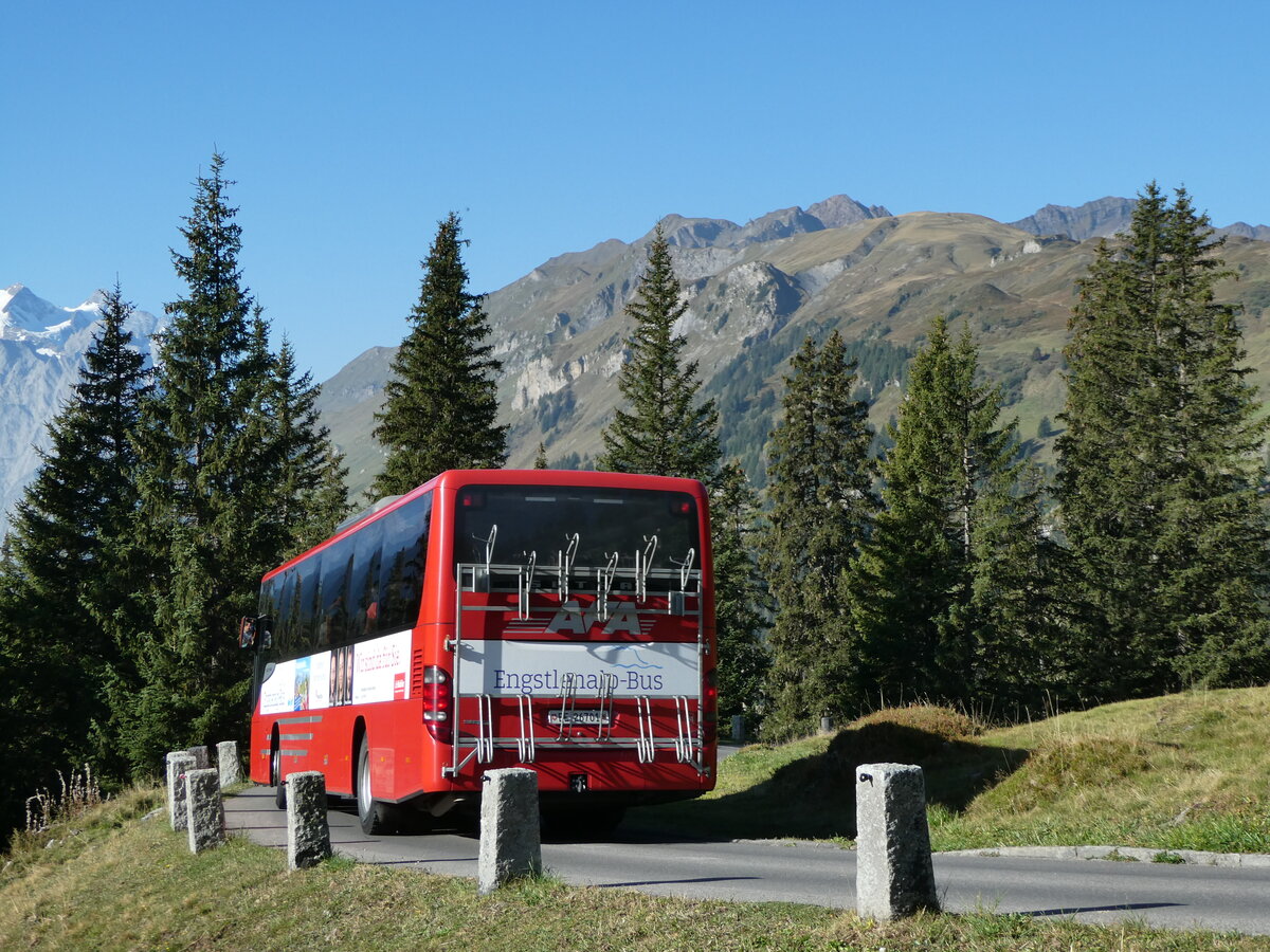 (255'764) - AFA Adelboden - Nr. 24/BE 26'701/PID 10'040 - Setra am 1. Oktober 2023 bei der Engstlenalp (Einsatz: PostAuto fr Engstlenalp-Bus)