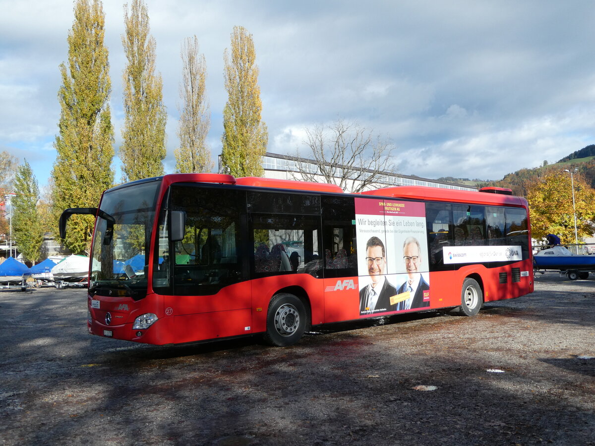 (256'972) - AFA Adelboden - Nr. 27/BE 26'773 - Mercedes am 11. November 2023 in Thun, Lachenwiese