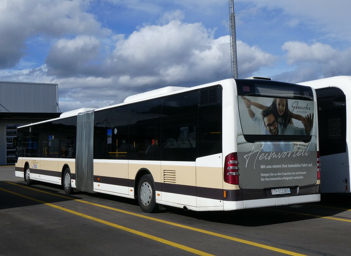 (259'581) - AZZK Zollikon - Nr. 61/ZH 513'361 - Mercedes am 24. Februar 2024 in Winterthur, Daimler Buses