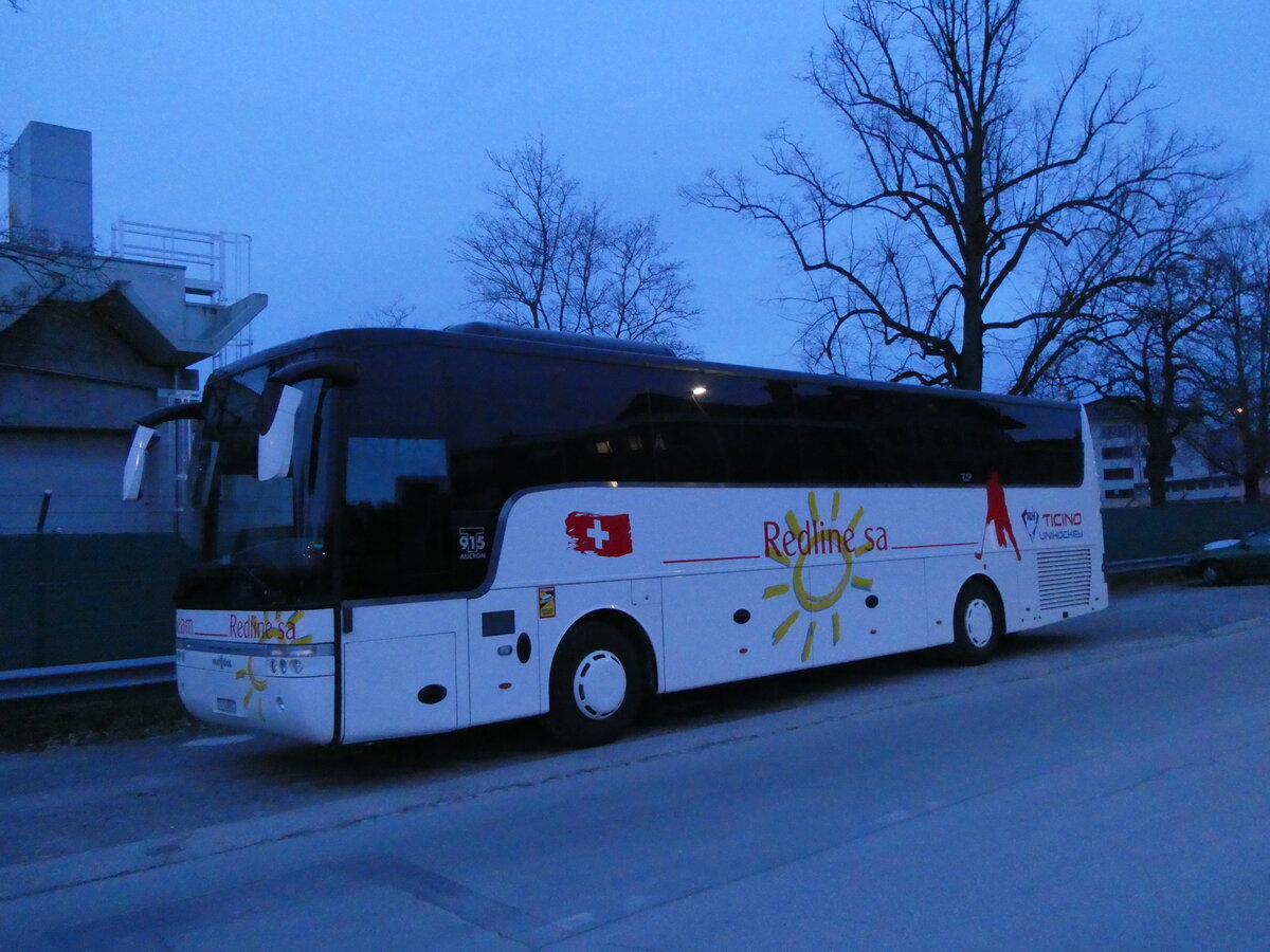 (259'633) - Marchetti, Airolo - TI 51'966 - Van Hool am 25. Februar 2024 in Thun, Rtlistrasse