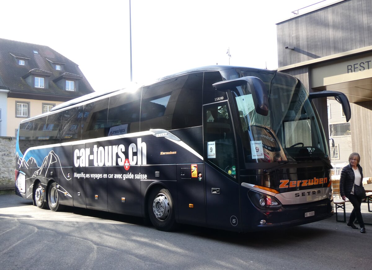 (260'208) - Zerzuben, Visp-Eyholz - Nr. 5/VS 31'000 - Setra am 9. Mrz 2024 in Sursee, Pfarreizentrum