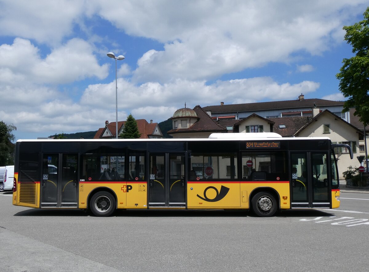 (263'376) - PostAuto Ostschweiz - TG 158'002/PID 5385 - Mercedes am 4. Juni 2024 beim Bahnhof Weinfelden