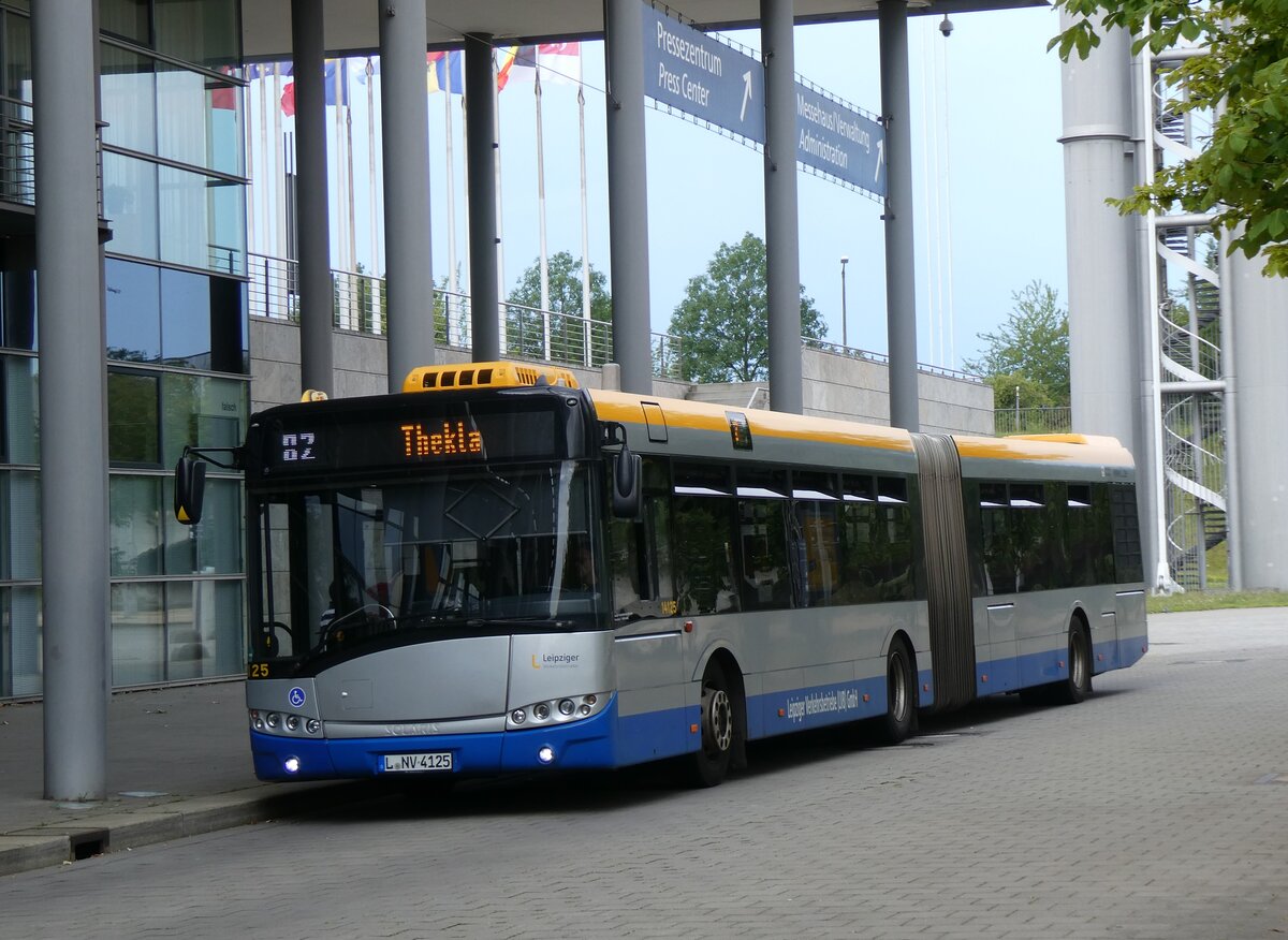 (264'549) - LVB Leipzig - Nr. 14'125/L-NV 4125 - Solaris am 10. Juli 2024 in Leipzig, Messegelnde