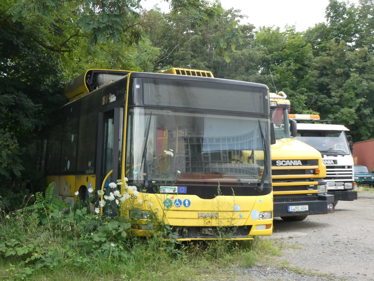 (264'636) - ??? - Nr. 1488 - MAN am 10. Juli 2024 in Leipzig, Diezmannstrasse