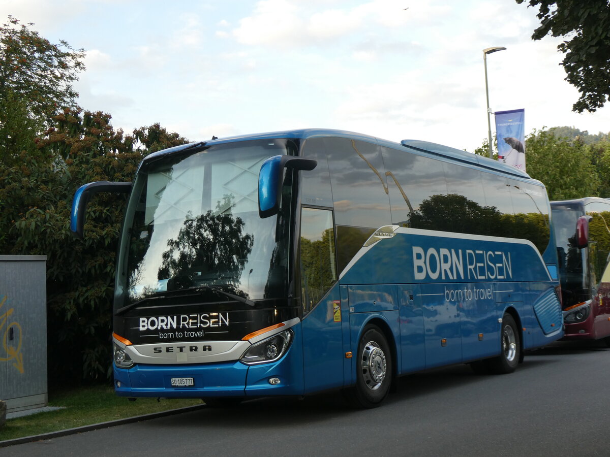 (265'017) - Born, Olten - SO 105'777 - Setra am 25. Juli 2024 in Thun, Strandbad