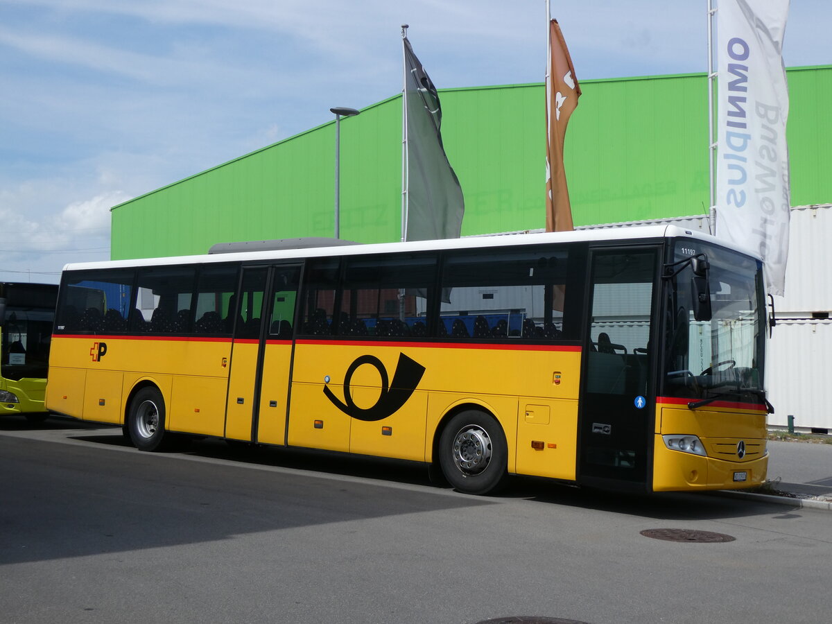 (265'411) - CarPostal Ouest - VD 319'076/PID 11'197 - Mercedes am 4. August 2024 in Kerzers, Interbus