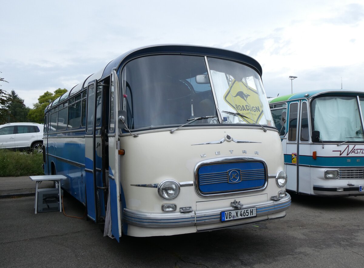 (265'830) - Aus Deutschland: Heuckeroth - VB-X 465H - Setra am 17. August 2024 in Neuhausen, Langriet