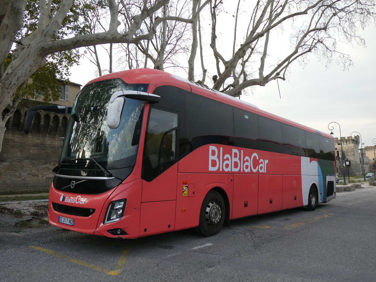 (267'372) - BlaBlaCar, Paris - GC 317 ND - Volvo am 21. September 2024 in Avignon, Le Pont